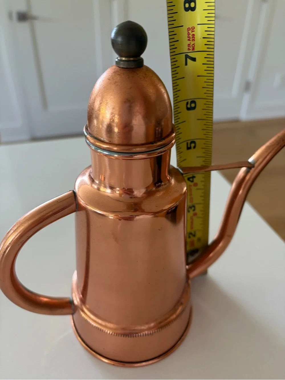 N/A polished copper